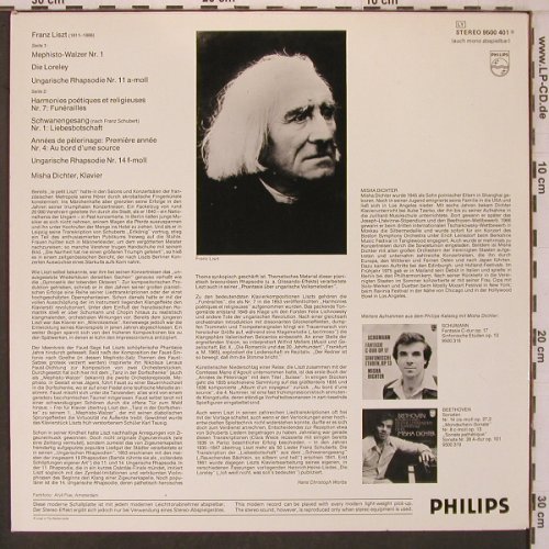 Liszt,Franz: Einschl.Mephisto-Walzer Nr.1,Ungari, Philips(9500 401), NL, 1977 - LP - L4321 - 6,00 Euro