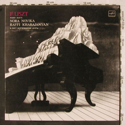 Liszt,Franz: Piano Duets, Melodia(C10-17103-4), UDSSR, 1981 - LP - L4323 - 7,50 Euro