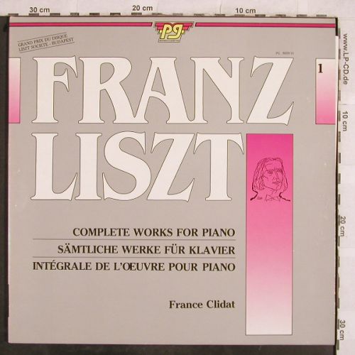 Liszt,Franz: Complete Works for Piano  1,Foc, P.G.(PG 8009-10), NL, 1985 - 2LP - L4325 - 6,00 Euro