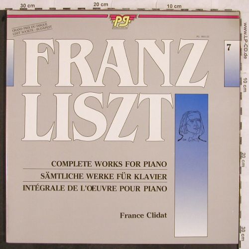 Liszt,Franz: Complete Works for Piano  5,Foc, P.G.(PG 8021-22), NL, 1985 - 2LP - L4329 - 6,00 Euro