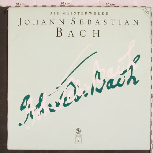 Bach,Johann Sebastian: Die Meisterwerke 2, CBS(CBS 42 551), NL, woc, 1987 - 2LP - L4342 - 5,00 Euro
