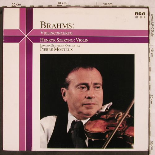 Brahms,Johannes: Violin Concerto in D, op.77, m /vg+, RCA Victrola(VL 89032), D, Ri, 1983 - LP - L4348 - 5,00 Euro