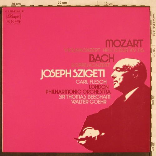 Mozart,Wolfgang Amadeus: Violinkonzert Nr.4,kv218 / BWV 1043, Dacapo(C 053-01 364), D,  - LP - L4355 - 7,50 Euro