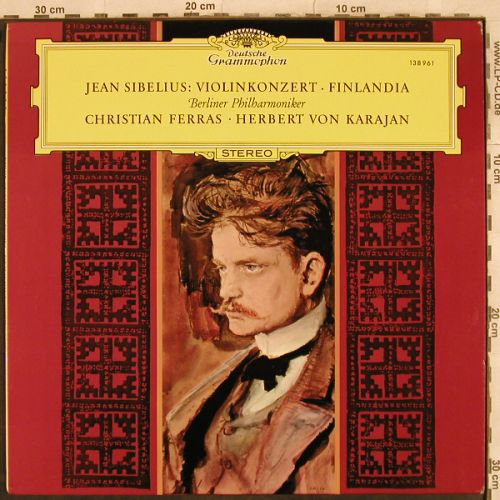 Sibelius,Jean: Violinkonzert / Finlandia, D.Gr.(138 961), D,Ri, 1965 - LP - L4359 - 6,00 Euro