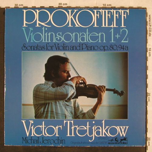 Prokofieff,Serge: Violinsonaten 1+2,op.80,94a, m-/vg+, Melodia/Eurodisc(28 754 KK), D,  - LP - L4369 - 6,00 Euro