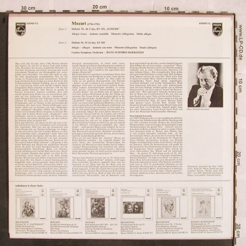 Mozart,Wolfgang Amadeus: Sinfonie Nr.4 c-dur,kv 551, kv 543, Philips(610 903 VL), NL,vg+/m-,  - LP - L4379 - 7,50 Euro