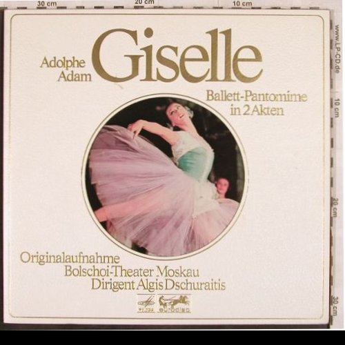 Adam,Adolphe: Giselle, Ballett-Pantomine i.2Akten, Melodia/Eurodisc(85 300XK), D, Foc,  - 2LP - L4434 - 9,00 Euro
