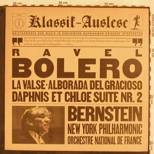 Ravel,Maurice: Bolero, La Valse, Alborada del Grac, CBS(CBS 60 101), NL, 1984 - LP - L4448 - 5,50 Euro