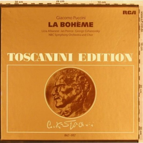 Puccini,Giacomo: La Boheme,Box,Ri, RCA(AT 203/1-2), D, 1957 - 2LP - L4451 - 9,00 Euro
