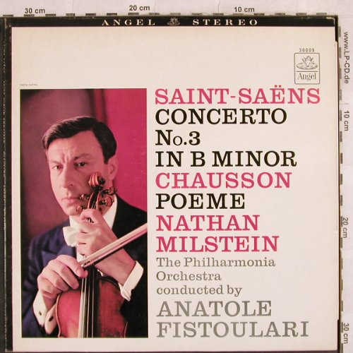 Saint-Saens,Camille / Chausson: Concerto No.3 b-minor / Poeme, Angel(S 36005), US,vg+/m-,  - LP - L4465 - 5,00 Euro
