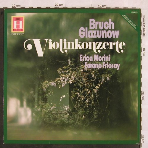 Bruch,Max / Glazunow: Violinkonzerte Nr.1g.moll op.26/82, Heliodor(2548 170), D, Ri,  - LP - L4501 - 7,50 Euro