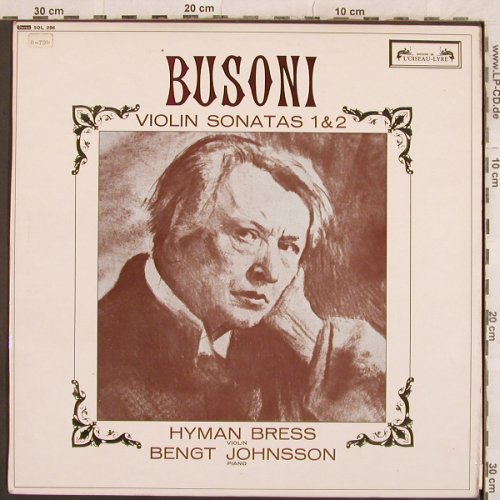 Busoni,Ferruccio: Violin Sonatas 1&2, L'Oiseau-Lyre(SOL 296), UK, 1966 - LP - L4580 - 14,00 Euro