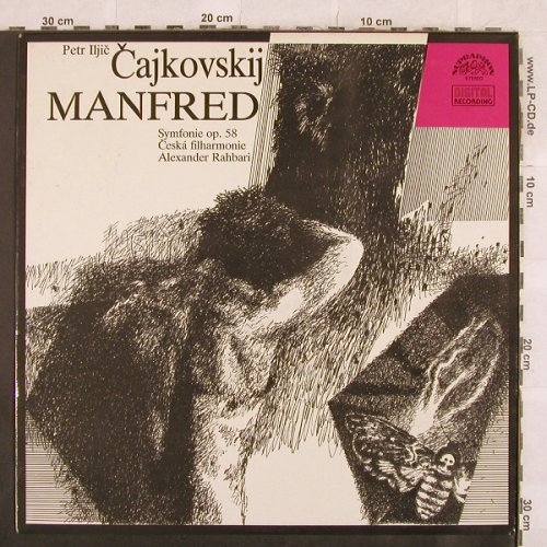 Tschaikowsky,Peter: Manfred-Sinfonie op.58, vg+/m-, Supraphon(1110 4147 ZA), CZ, 1986 - LP - L4591 - 4,00 Euro
