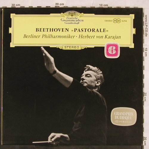 Beethoven,Ludwig van: Sinfonie Nr.6-Pastorale, Deutsche Gramophon(SLPM 138 805), D, 1963 - LP - L4608 - 12,50 Euro