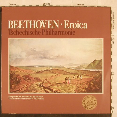 Beethoven,Ludwig van: Symphonoe Nr.3 es-dur op.55, Eroica, Supraphon/Eurodisc(64 046), D, 1977 - LP - L4628 - 7,50 Euro