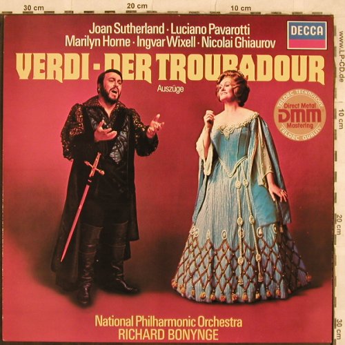 Verdi,Giuseppe: Der Troubadour-Auszüge, Decca(6.42470 AZ), D, 1977 - LP - L4631 - 5,00 Euro