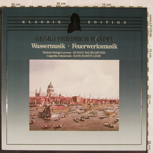 Händel,Georg Friedrich: Wassermusik-Suite/Feuerwerksmusik, Philips(40 750 2), NL, 1986 - LP - L4634 - 4,00 Euro