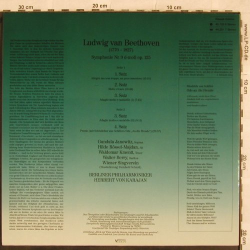 Beethoven,Ludwig van: Sinfonie Nr.9 d-moll op.125, D.Gr. Club Ed.(40 733 8), D,  - LP - L4635 - 6,00 Euro