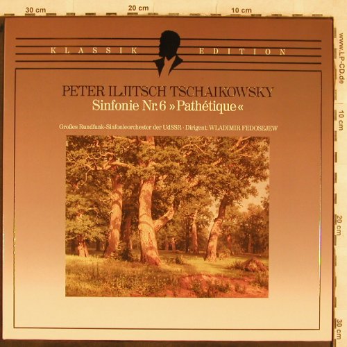 Tschaikowsky,Peter: Sinfonie Nr.6'Pathetique', Klassik Edition(40 755 1), D, 1986 - LP - L4636 - 4,00 Euro