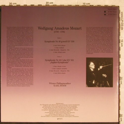 Mozart,Wolfgang Amadeus: Sinfonien Nr.40 & 41"Jupiter", D.Gr.(40738), D,Club Ed.,  - LP - L4638 - 4,00 Euro
