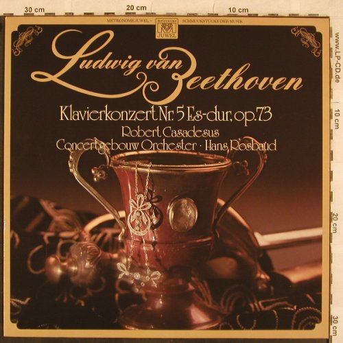 Beethoven,Ludwig van: Klavierkonzert Nr.5 Es-dur op.73, MetroJuwel(0140.133), D, Ri, 1961 - LP - L4650 - 7,50 Euro