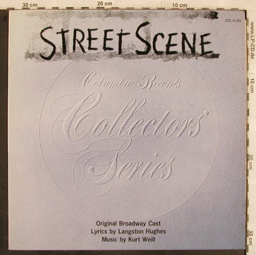 Weill,Kurt: Street Scene, CSP Columbia(COL 4139), US, 1973 - LP - L4669 - 6,00 Euro