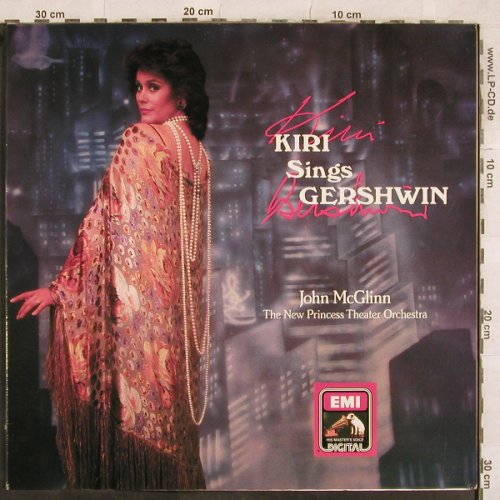 Te Kanawa,Dame Kiri: Kiri sings Gershwin, Musterplatte, EMI Electrola(27 0574 1), NL, 1987 - LP - L4734 - 6,00 Euro