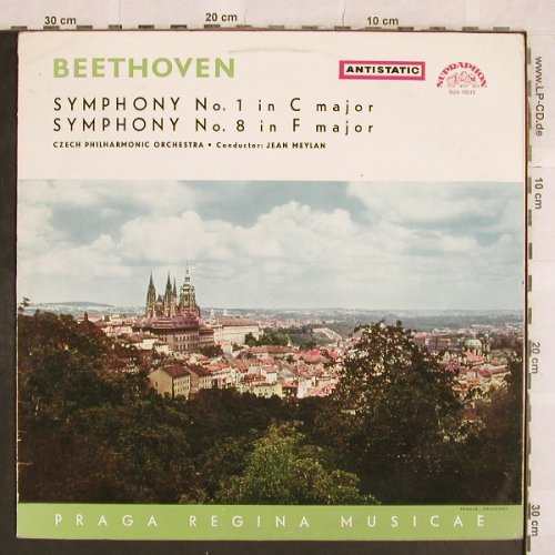 Beethoven,Ludwig van: Symphony No.1 in C major, m-/vg+, Supraphon(SUA 50513), CZ, Foc,  - LP - L4738 - 9,00 Euro