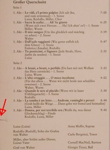 Verdi,Giuseppe: Luisa Miller-Gr.Querschnitt, RCA Red Seal(RL 30388), D, 1980 - LP - L4797 - 5,00 Euro