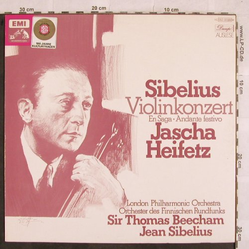 Sibelius,Jean: Violinkonzert d-moll op.47, EMI/Dacapo(053-01 619 M), D,  - LP - L4799 - 9,00 Euro