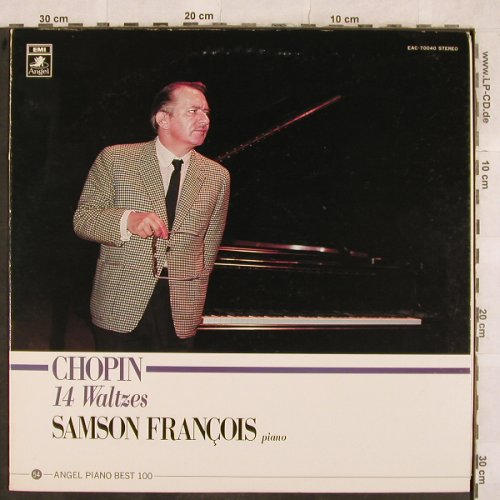 Chopin,Frederic: 14 Waltzes- Samson Francois,piano, Angel(EAC-70040), J,  - LP - L4814 - 9,00 Euro