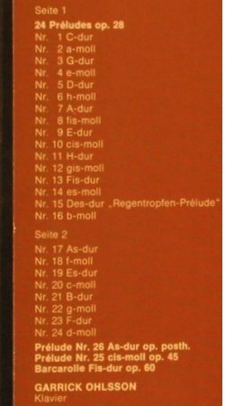 Chopin,Frederic: 24 Preludes op.28/Prelude as-dur, EMI(C 063-02 528), D, 1974 - LP - L4818 - 6,00 Euro