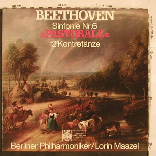 Beethoven,Ludwig van: Sinfonie Nr.6-Pastorale,12 Kontr..., Orbis(76 777), D,  - LP - L4820 - 7,50 Euro