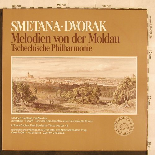 Smetana,Friedrich / Antonin Dvorak: Die Moldau / 3 Slawische Tänze, Supraphon(87 697 XAK), D,  - LP - L4826 - 5,00 Euro