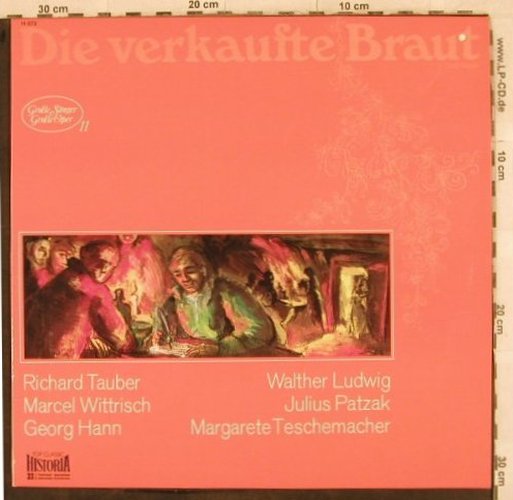 Smetana,Friedrich: Die verkaufte Braut, Historia(H-673), D, co,  - LP - L4827 - 5,00 Euro