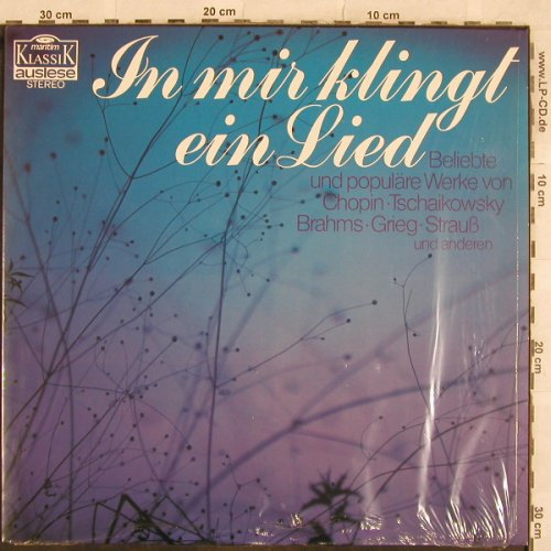 V.A.In mir klingt ein Lied: Beliebte und populäre Werke von, Maritim(47 511 NK), D, 1978 - LP - L4831 - 4,00 Euro