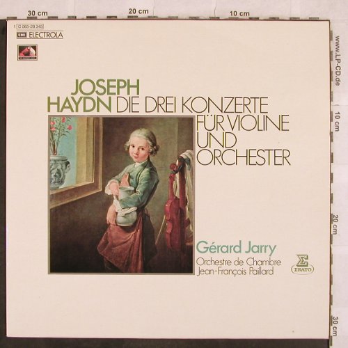 Haydn,Joseph: Die 3 Konzerte für Violine u. Orch., EMI Electrola/Erato(C 065-28 345), D, 1973 - LP - L4839 - 6,00 Euro