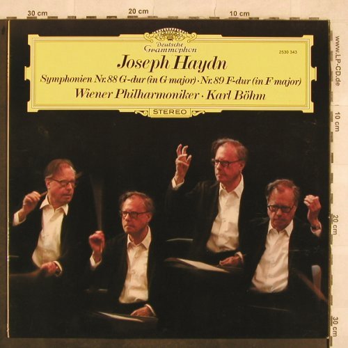 Haydn,Joseph: Sinfonien Nr.88 & 89, D.Gr.(2530 343), D, 1973 - LP - L4840 - 5,00 Euro