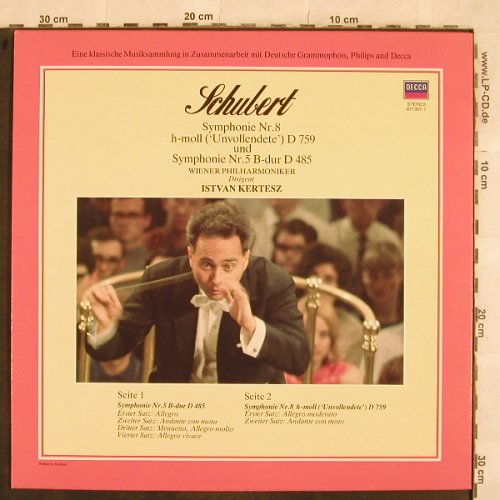 Schubert,Franz: Sinfonien Nr.5 & 8, Decca(411 367-1), D, Ri,  - LP - L4846 - 5,00 Euro