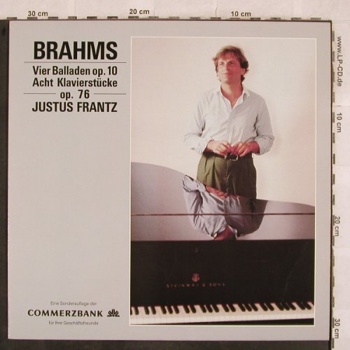 Brahms,Johannes: 4 Balladen op.10/8 Klavierstücke op, Teldec(16.45035), D, 1988 - LP - L4850 - 4,00 Euro