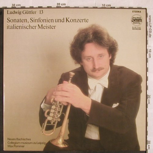 Güttler,Ludwig: 13-Sonaten,Sinfonien&Konz. Ital.M., Eterna(7 25 118), DDR, 1988 - LP - L4851 - 5,00 Euro