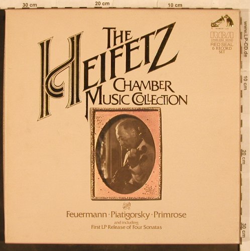 Heifetz,Jascha: Chamber Music Collection, RCA Red Seal(CRM6-2264), US, 1977 - 6LP - L4877 - 50,00 Euro