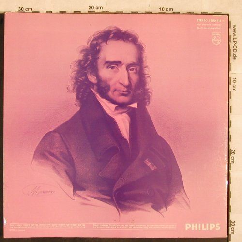 Paganini,Niccolo: Concerto per Violino N. 1& 4, Foc, Philips(6500 411), NL,m-/vg+, 1972 - LP - L4893 - 7,50 Euro