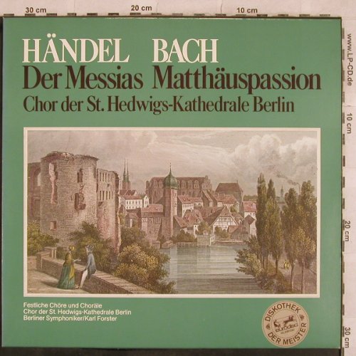 Händel,Georg Friedrich / Bach: Der Messias / Mathäuspassion, Eurodisc(87 671 XAK), D,  - LP - L4901 - 5,00 Euro