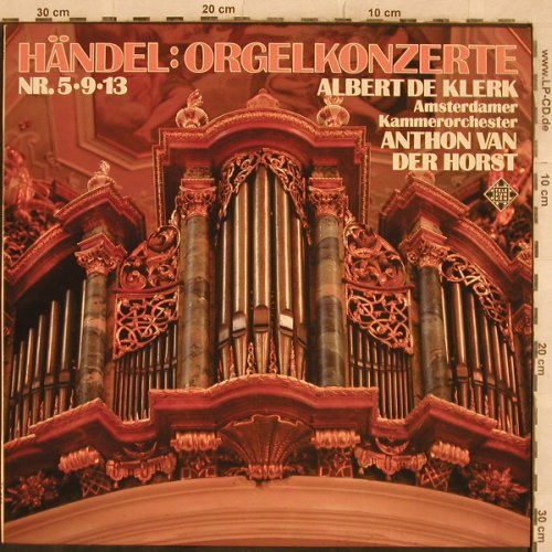 Händel,Georg Friedrich: Orgelkonzerte Nr.5,9 & 13, Telefunken(NT 844), D, Ri, 1963 - LP - L4902 - 5,00 Euro