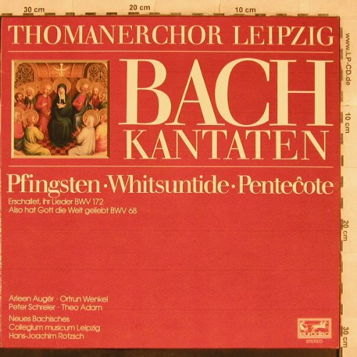 Bach,Johann Sebastian: Kantaten Zu Pfingsten BWV 68/172, Eurodisc(201 418-366), D, 1982 - LP - L4907 - 5,00 Euro