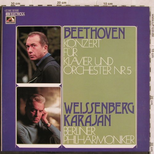 Beethoven,Ludwig van: Konzert für Klavier und Orch. Nr.5, EMI(C 065-02 535), D, Foc, 1974 - LP - L4929 - 7,50 Euro