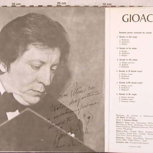 Rossini,Gioacchino: String Sonatas, Foc, Electrecord(ST-ECE 02115/16), RO, woc, 1977 - 2LP - L4935 - 20,00 Euro