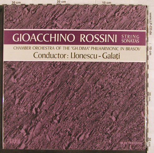Rossini,Gioacchino: String Sonatas, Foc, Electrecord(ST-ECE 02115/16), RO, 1982 - 2LP - L4936 - 20,00 Euro