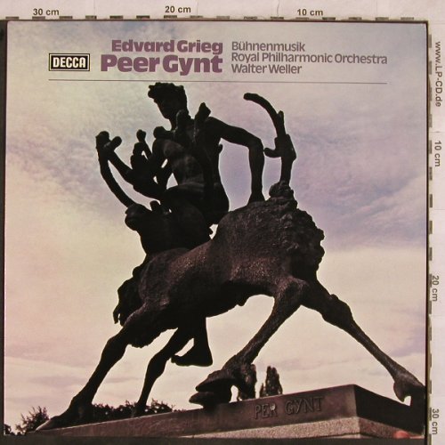 Grieg,Edvard: Peer Gynt Bühnenmusik, Decca(6.42539 AS), D, 1979 - LP - L4946 - 6,00 Euro